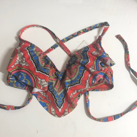 NWT Lucky Brand swimwear halter top - Picture 2 of 12